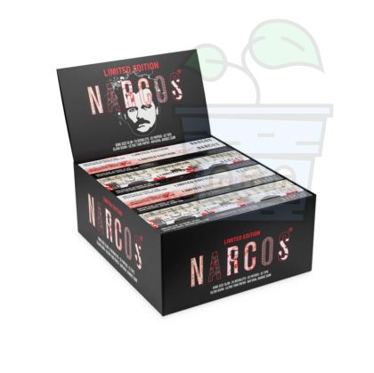 NARCOS KING SIZE SLIM+TIPS Лимитирана серия листчета 