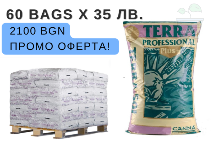 CANNA Terra Professional Plus + soil - Pallet 60 pcs x 50 L