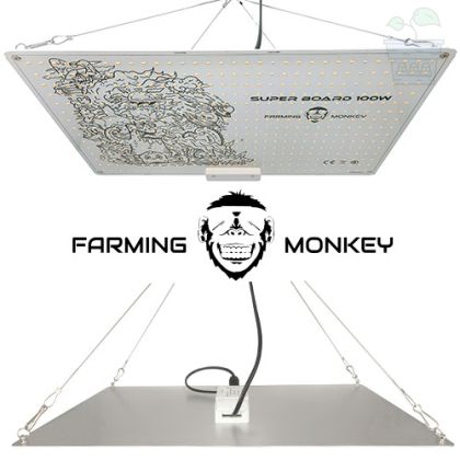 LED лампа за растения  Farming Monkey Super Board 100W 